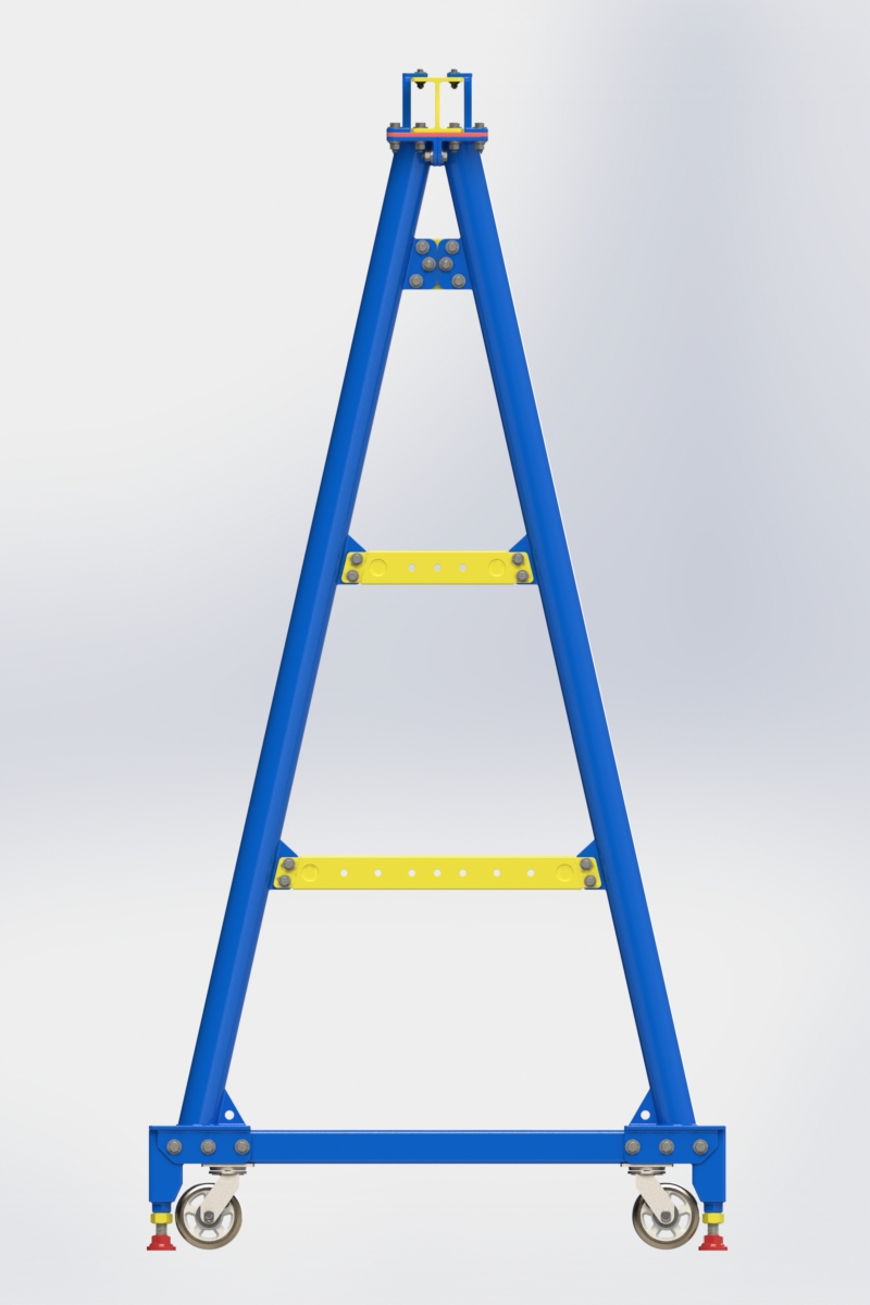 用SolidWorks軟件設(shè)計一款逼真的門式起重機