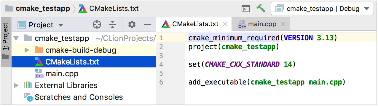 Clion教程：創建和開發簡單CMake項目