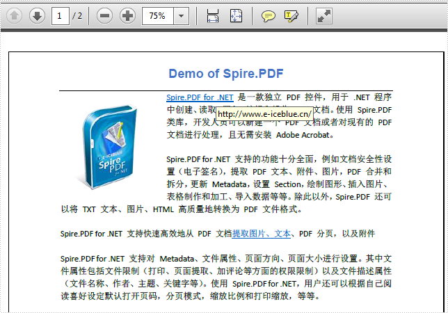 PDF管理控件Spire.PDF使用教程：如何添加、更新和刪除超鏈接