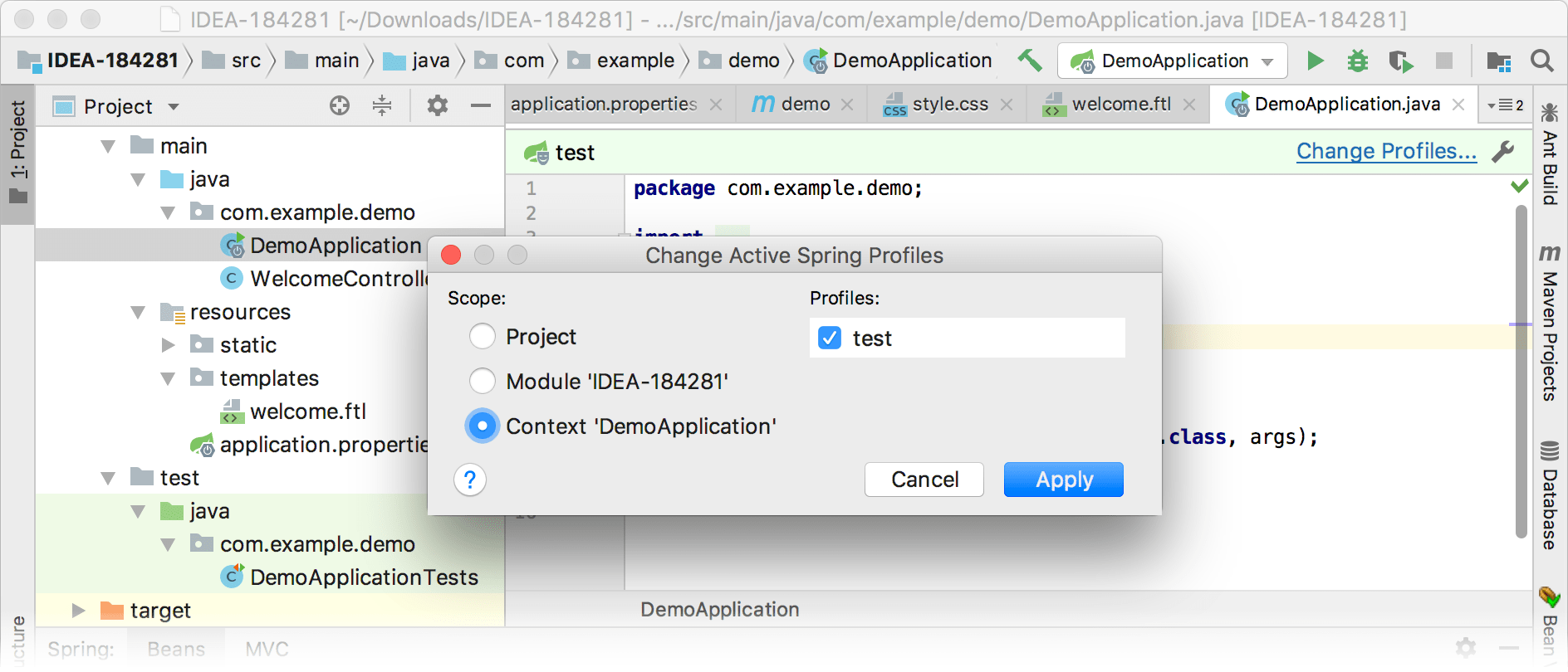 Java開發平臺IntelliJ IDEA教程：配置Spring facet 