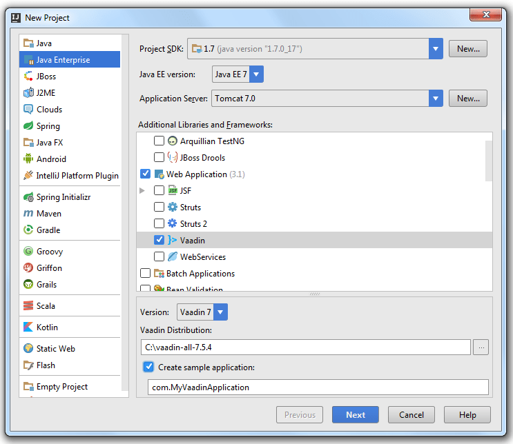 Java開發平臺IntelliJ IDEA教程：Vaadin入門