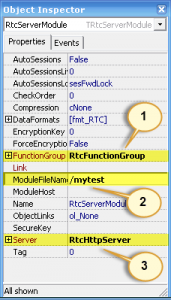 RtcServerModule屬性