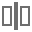 圖標操作splitVertically svg