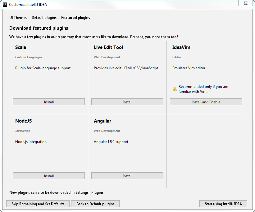 IntelliJ IDEA入門教程：首次運行IntelliJ IDEA