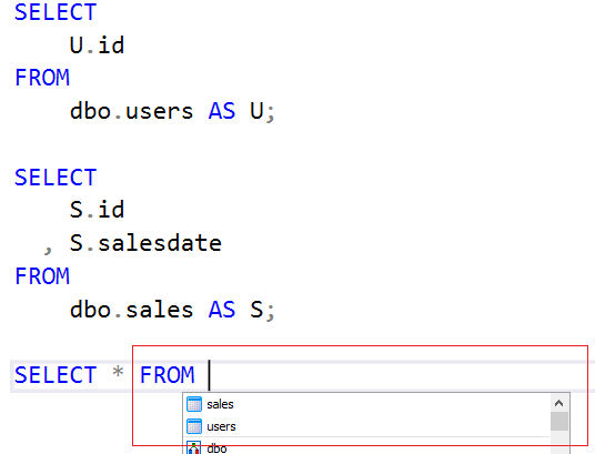 語法提示SQL Prompt教程：SQL生產力功能“代碼完成”和“IntelliSense”