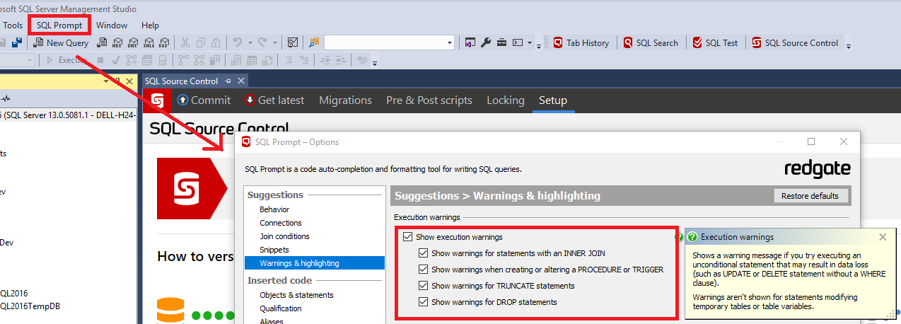 語法提示SQL Prompt教程：SQL生產力功能“代碼完成”和“IntelliSense”