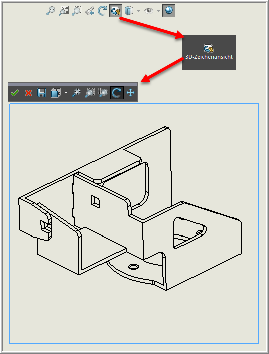 創建免費的3D工程圖視圖