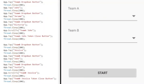 使用自動化ID改進自動化Syncfusion Xamarin.Forms控件
