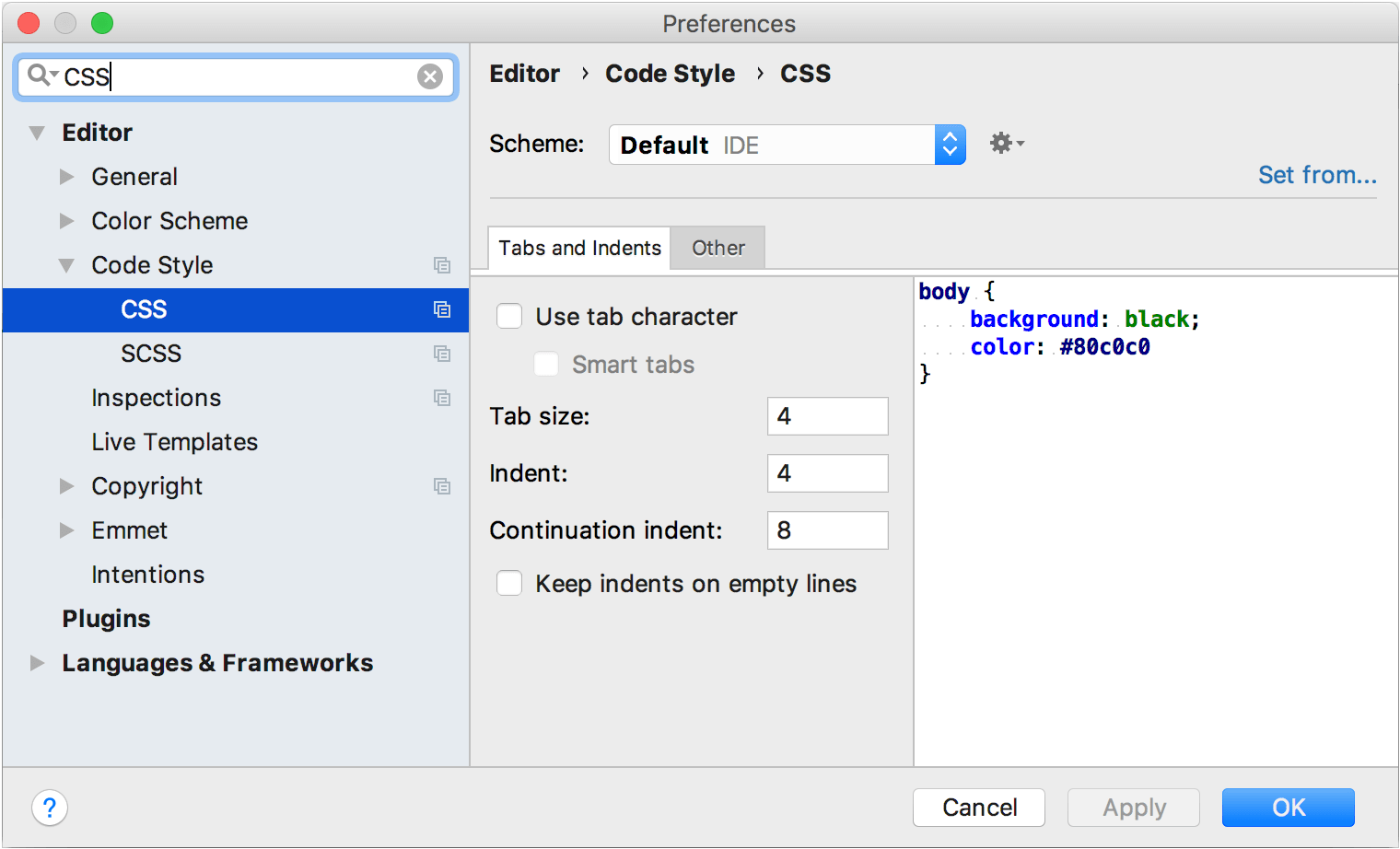 IntelliJ IDEA IDE設置系列教程（二）：配置代碼樣式