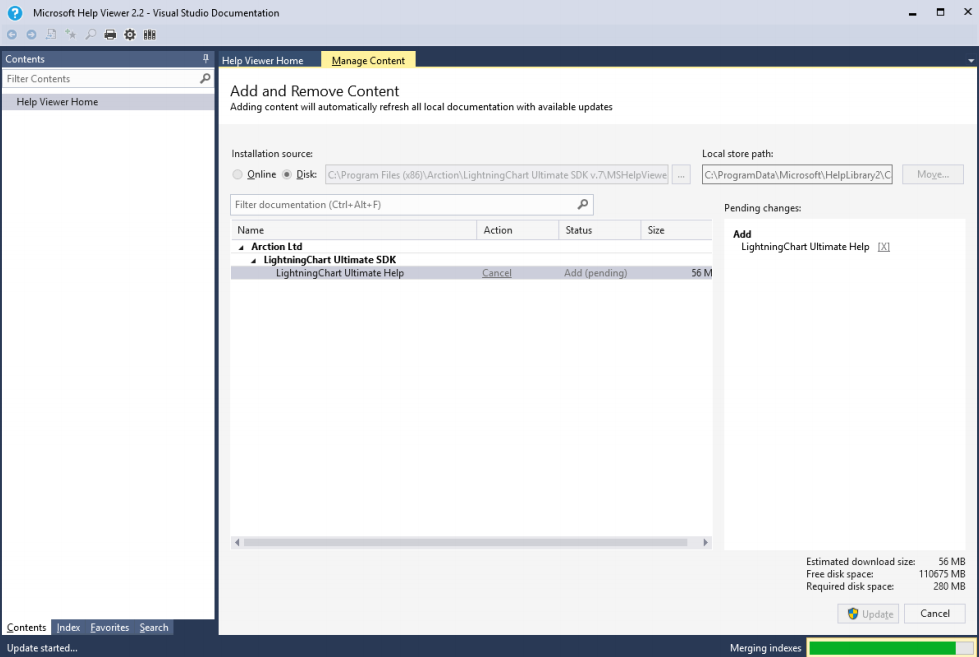 WPF\Winforms圖表LightningChart.NET中文用戶(hù)手冊(cè)（三）：手動(dòng)配置Visual Studio