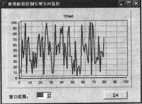 使用極值控制實現監控運行階段界面