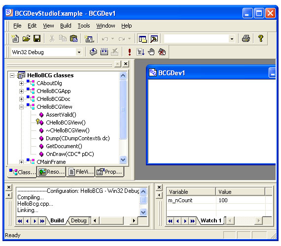 BCGControlBar功能特點詳解 - 類似VS 6.0/VS.NET/VS 2005/2008的外觀