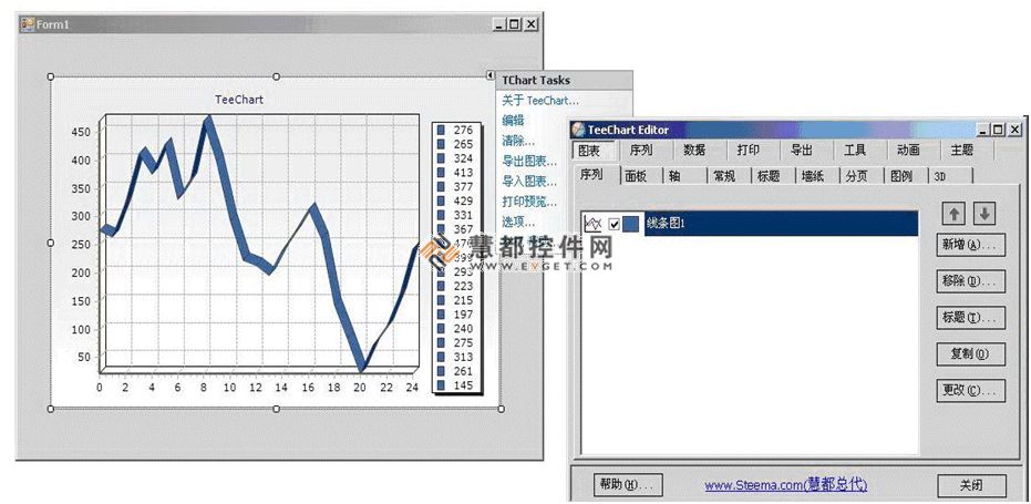 teechart中文漢化版截圖 點擊查看大圖