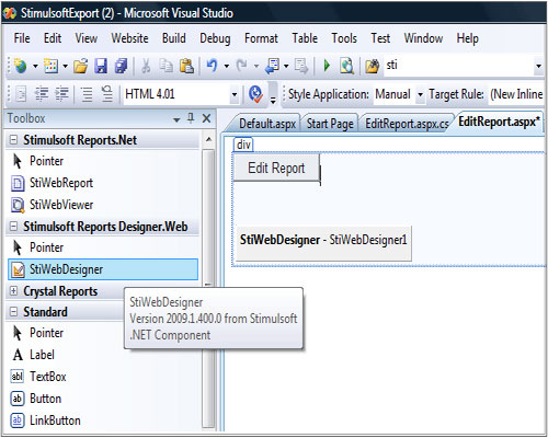Stimulsoft reports，Stimulsoft Reports Designer.Web，報表，網頁設計器，本地存儲