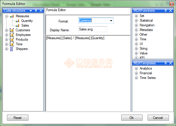 RadarCube ASP.NET OLAP計算方法詳解-BI項目開發(fā)