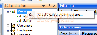 RadarCube ASP.NET OLAP計算方法詳解-BI項目開發(fā)