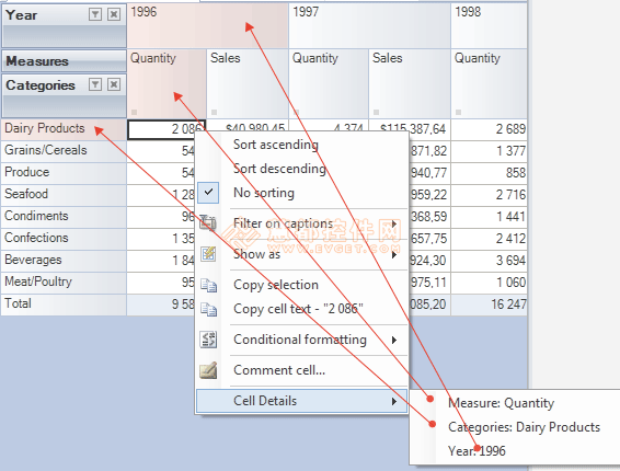 RadarCube ASP.NET OLAP計算方法詳解-BI項目開發(fā)