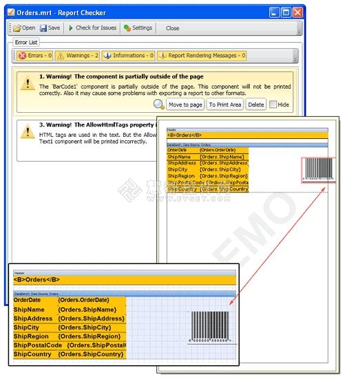 Stimulsoft Reports報表檢查器詳解