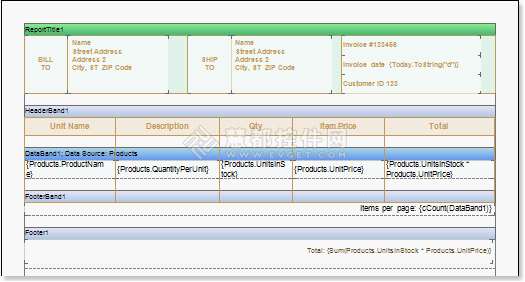 在Stimulsoft Reports報(bào)表中如何創(chuàng)建發(fā)票