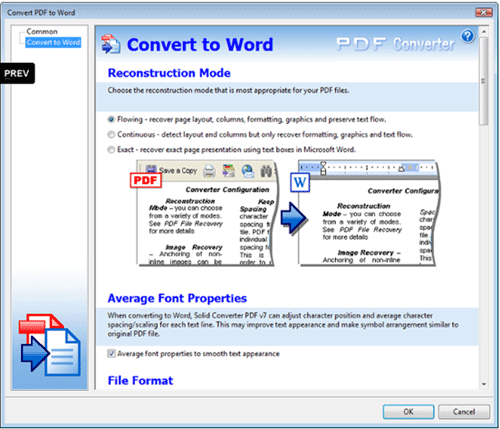 Solid,Converter,PDF,PDF格式,文檔轉換,Word,(DOC)格式,PDF轉換至Word文檔