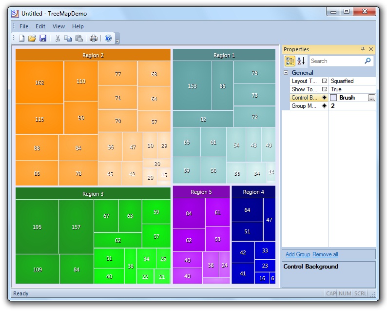 BCGControlBar MFC用戶界面控件套包發布v17.1-Visual Studio11風格，圖形可視化設計器，Tree Map控件