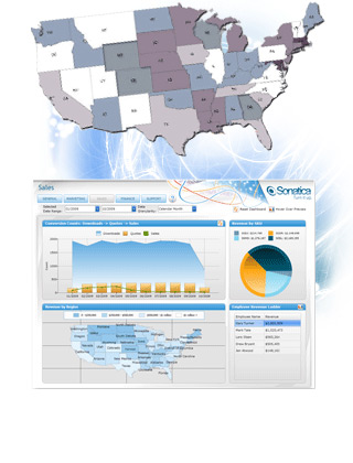 DundasDashboard,商業智能儀表盤,.NET,儀表盤，Dashboard地圖控件，Dashboard Map Control